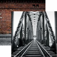 Photo Shoot Collection, Urban Scene, double-sided, scrapbook paper (Reminisce)