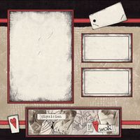 Physician, doctor scrapbook paper (Stamping Station)