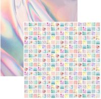 Picture Perfect Collection, Story Collage, double-sided, scrapbook paper (Reminisce)<br><font color=red>25% off</font>