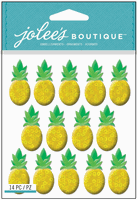 Pineapple Repeats, 3-D scrapbook stickers (Jolee's Boutique)<br><font color=red>50% off</font>