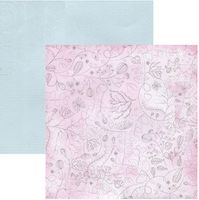 Pink Gelato Collection, Strawberry, double-sided, scrapbook paper (Kaisercraft)<br><font color=red>50% off</font>