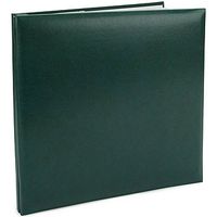 Pioneer, Green Leatherette Postbound Album, 12" x 12", scrapbook