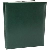 Pioneer, Leatherette Postbound Album, Green, 8" x 11", scrapbook