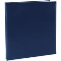 Pioneer, Leatherette Postbound Album, Navy, 8" x 11", scrapbook