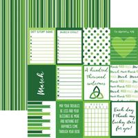 Plan It Now, Collection, March, double-sided, scrapbook paper (Reminisce)<br><font color=red>25% off</font>