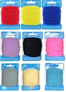 Plastic Canvas YARN (Craft Works), 20 yards<br>(27_colors)