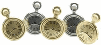 Pocket Watches, scrapbook brads, 12/pack (Eyelet Outlet) 