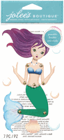 Poseable Mermaid, 3-D LE GRANDE scrapbook stickers (Jolee's Boutique)<br><font color=red>50% off</font>  