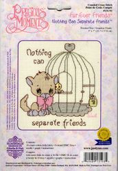 Precious Moments, Fur-Ever Friends, Nothing Can Separate Friends, cross stitch kit (Gloria & Pat)