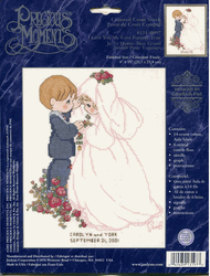 Precious Moments, I Give You My Love Forever True, wedding cross stitch kit (Gloria & Pat)
