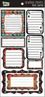 Journaling Spots, Rebel, cardstock stickers, scrapbook (Glitz Design)