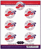 Red Hat Seal Logo, Red Hat scrapbook stickers (Scrapbook Custom)