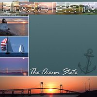 Rhode Island, Travel, States, scrapbook paper (Stamping Station)