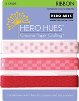 Ribbon Trim, Blush Hero Hues, scrapbook embellishment (Hero Arts)