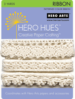 Ribbon Trim, Lace Hero Hues, scrapbook embellishment (Hero Arts)