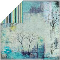 Rustic Fishing, double-sided scrapbook paper (FabScraps)<br><font color=red>33% off</font>