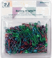 Safety Pins, Basting Brights, crafts, scrapbook (Wrights)