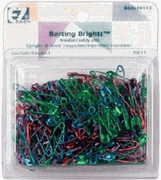 Safety Pins, Basting Brights, crafts, scrapbook (Wrights)
