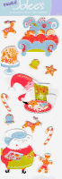 Santa's Treats, Christmas, A Touch of Jolee scrapbook stickers (Jolee's Boutique) 