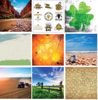Scrapbook papers, VARIETY (Reminisce & Ella & Viv)<br>(161_choices)<br><font color=red>ALL 25% off</font>