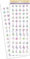 Scrapbook stickers, VARIETY<br>(65_choices)<br><font color=red>ALL 33-50% off</font>