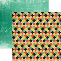 Seize the Day Collection, Persevere, double-sided, scrapbook paper (Reminisce)<br><font color=red>25% off</font>