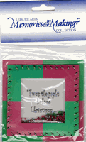 Shaker Box, Christmas, scrapbook embellishments (Memories in the Making)<br><font color=red>25% off</font> 