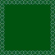 Green Day Collection, Shamrock Frame, St Patrick's Day, shimmer & glitter scrapbook paper (Reminisce)<br><font color=red>50% off</font> 