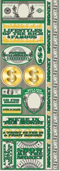 Show Me the Money, Cardstock Stickers, scrapbook (Reminisce)