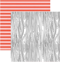 Something Wonderful Collection, Black Wood, double-sided, scrapbook paper (Teresa Collins)<br><font color=red>50% off</font>