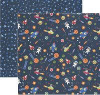 Space Monkeys, Double-sided, scrapbook paper (Reminisce)<br><font color=red>50% off</font>