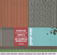 Sports Collection, BMX Journal, scrapbook paper (Kaisercraft)<br><font color=red>25% off</font>