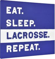 Sports Post Bound Album, Lacrosse, 13.5" x 12.5" scrapbook (MBI)