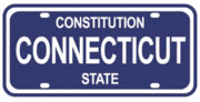 State Plate, Connecticut, scrapbook stickers (Karen Foster)