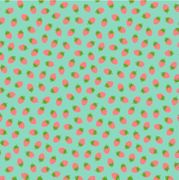 Strawberry Fields, scrapbook paper (American Crafts)