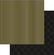 Stripestock Collection, Dave, double-sided, scrapbook paper (Reminisce)<br><font color=red>50% off</font>