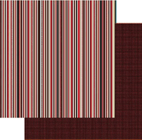 Stripestock Collection, Ryan, double-sided, scrapbook paper (Reminisce)<br><font color=red>50% off</font>