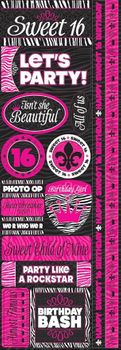 Sweet 16, Cardstock Stickers, scrapbook (Reminisce)