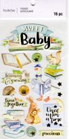 Sweet Baby, 3D scrapbook stickers 4x7" (Recollections)