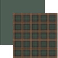 Tartan - Rochester Plaid, double-sided scrapbook paper (Carta Bella)<br><font color=red>25% off</font>
