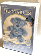 Teddy Bear, Blue, Huggable, 14" tall, Latch Hook kit #36115 (MCG)<br><font color=red>ALMOST SOLD OUT</font>