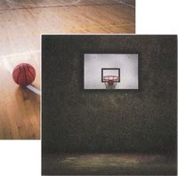The Basketball Collection, Hoops!, double-sided, scrapbook paper (Reminisce)<br><font color=red>25% off</font>