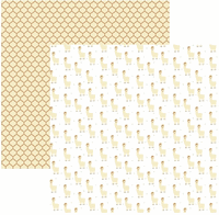 The Menagerie Collection, LLama Love, double-sided, scrapbook paper (Reminisce)<br><font color=red>25% off</font>