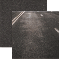 The Running Collection, Road Race, double-sided, sports scrapbook paper (Reminisce)