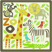 The Wild Collection, Die Cut Stickers, 12x12", scrapbook  (Reminisce)<br><font color=red>50% off</font>