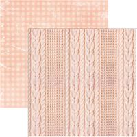 Theme: Gingham & Cable knit, variety of colors, scrapbook papers (Asuka Studio)<br>(6_choices)