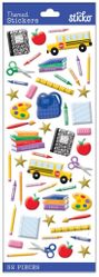 Time for School, scrapbook stickers (Sticko)<br><font color=red>33% off</font>