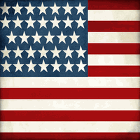 Union Flag, Civil War, scrapbook papers (Stamping Station)