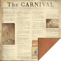 Up, Up & Away Collection, Ferris Wheel, double-sided scrapbook paper (Kaisercraft)<br><font color=red>50% off</font>