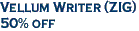 Vellum Writer (ZIG)<br><font color=red>50% off</font>